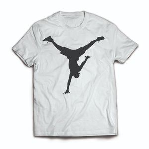 Jordan Breakdance BBoy White Funny Tee